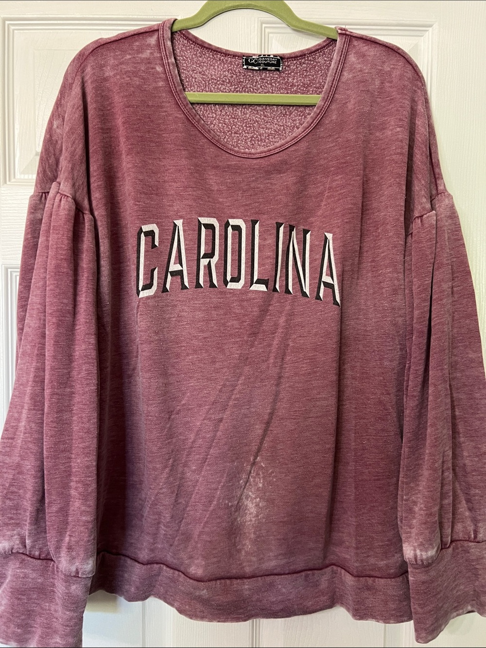 Carolina Relaxed Pullover Sweatshirt - Dusty Rose